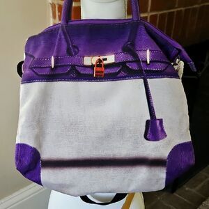 Vintage Ginger Printed Crossbody Handbag